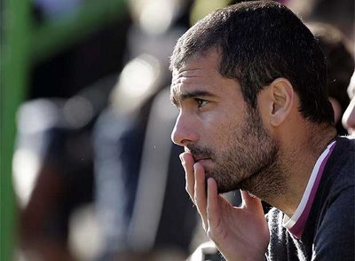 Guardiola pensatiu